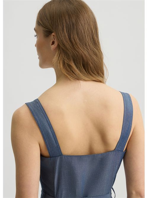 Abito in lino con cintura LIU JO | WA5312T4818/09481